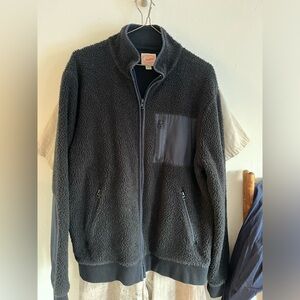 J. Crew Black Fleece Jacket